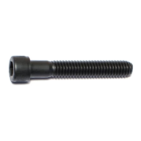 Midwest Fastener 5/16"-18 Socket Head Cap Screw, Socket, Plain Steel, 2 in Length, 10 PK 67445
